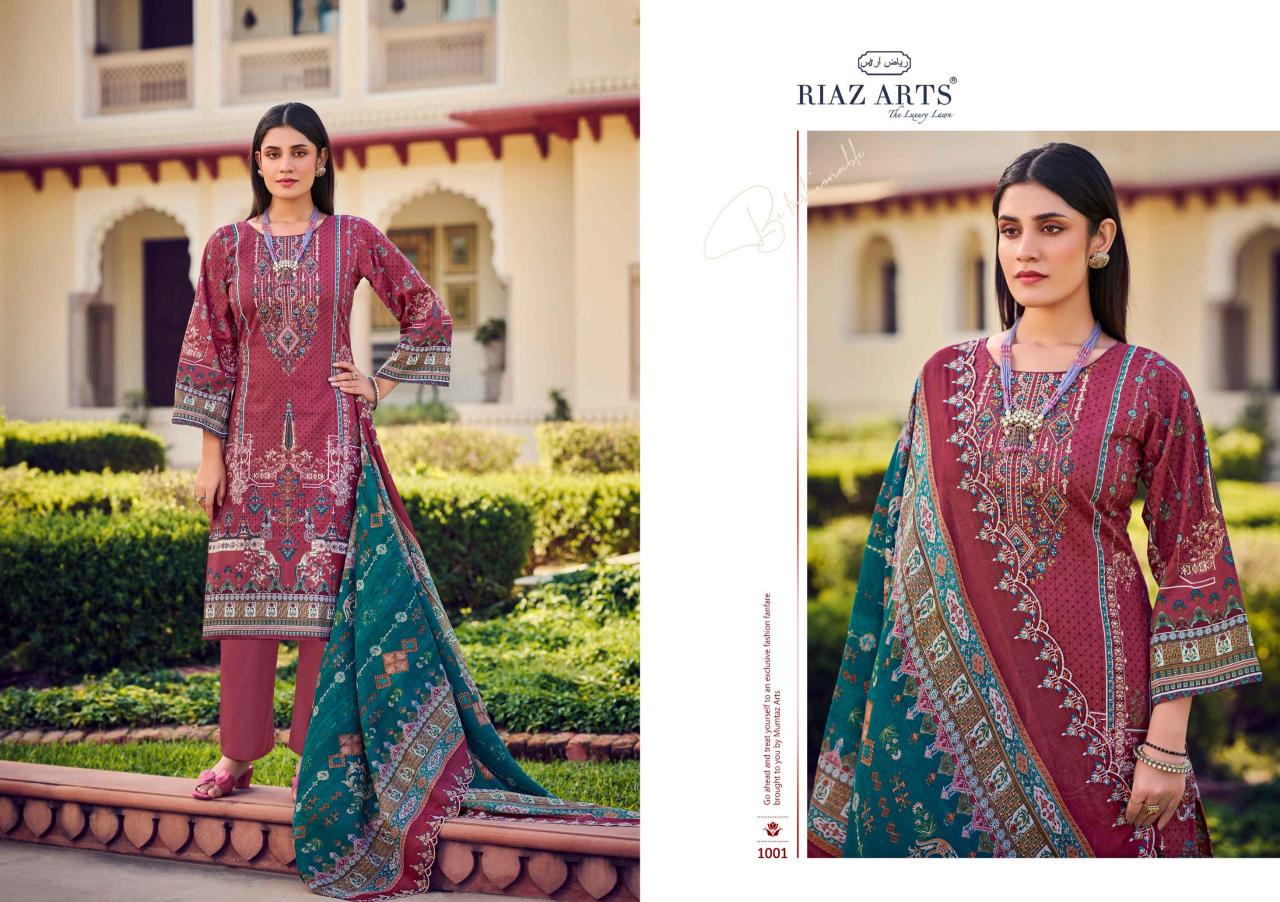 Riaz Arts Bin Saeed Vol 7 Catalog wholesale dress materials in erode