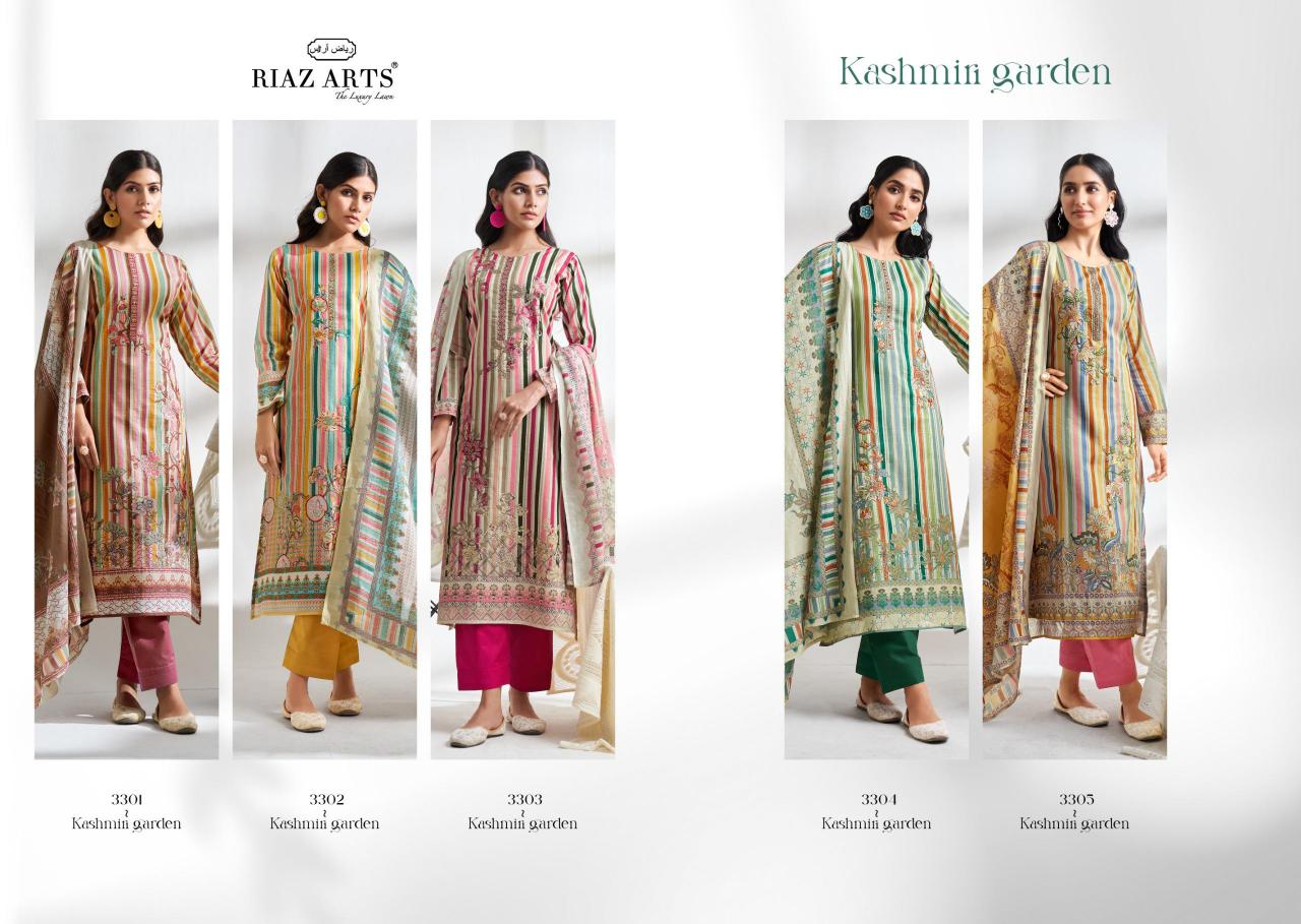 Riaz Arts Kashmiri Garden Catalog wholesale dress materials in pondicherry