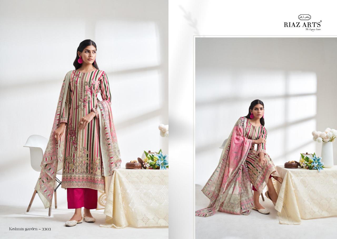 Riaz Arts Kashmiri Garden Catalog wholesale dress materials in pondicherry