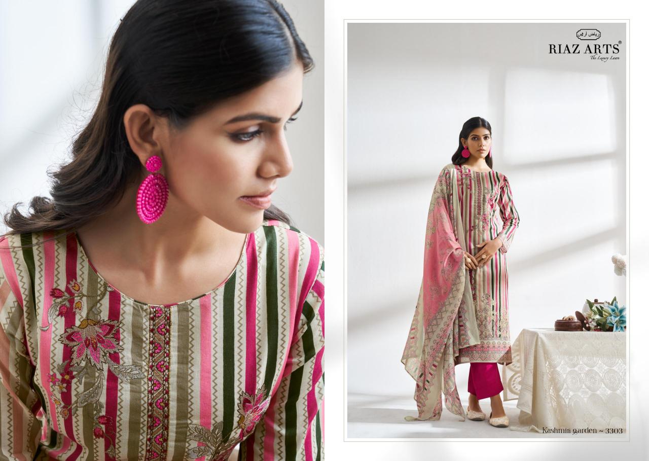 Riaz Arts Kashmiri Garden Catalog wholesale dress materials in pondicherry