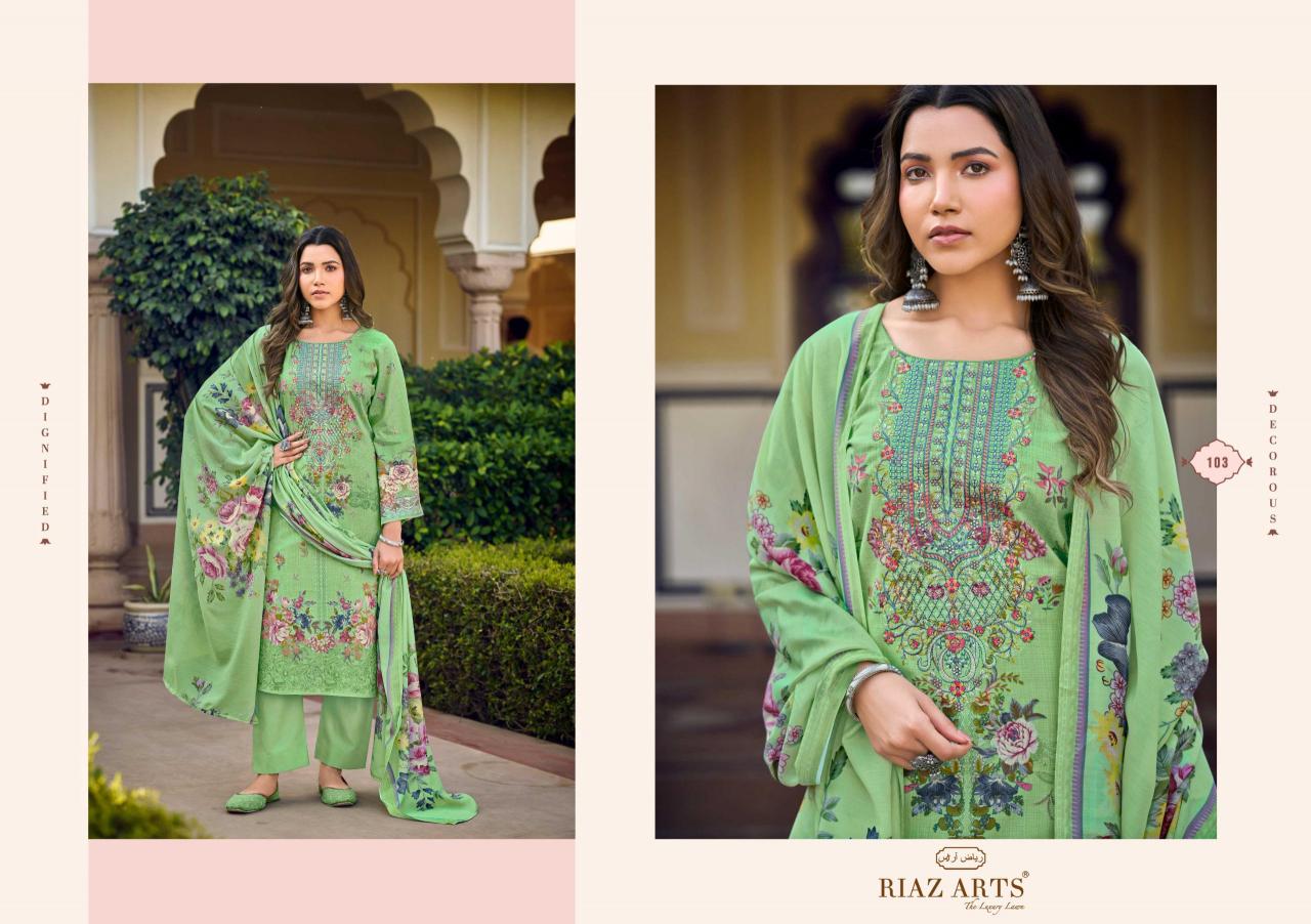Riaz Arts Musafir Vol 22 Catalog dress material wholesale market in pune