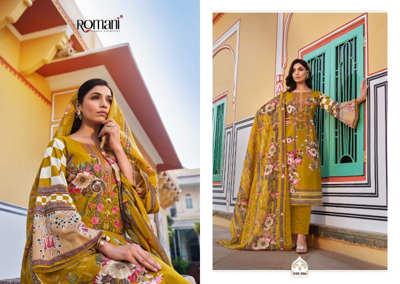 Romani Aarzu Vol 16 Catalog cotton dress materials wholesale in surat 