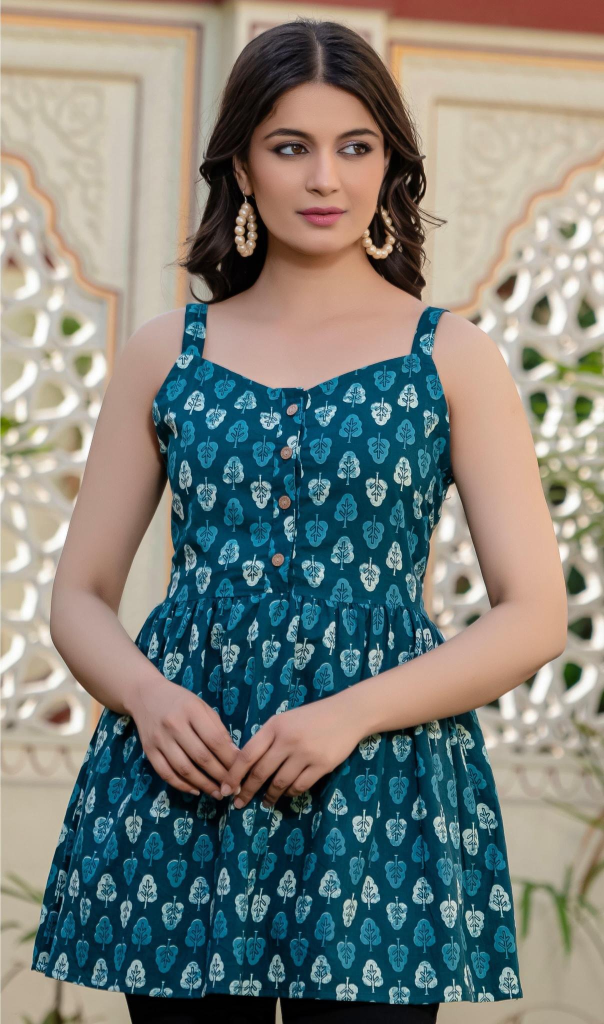 Sabella Cotton Sleeveless Peplum Top vol 1 Western dress 
