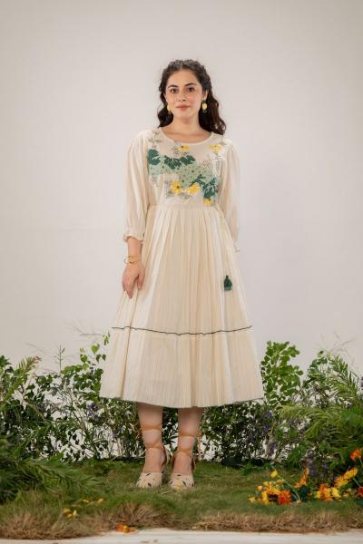 Sabella cotton with Embroidery catalog western dress in gujarat