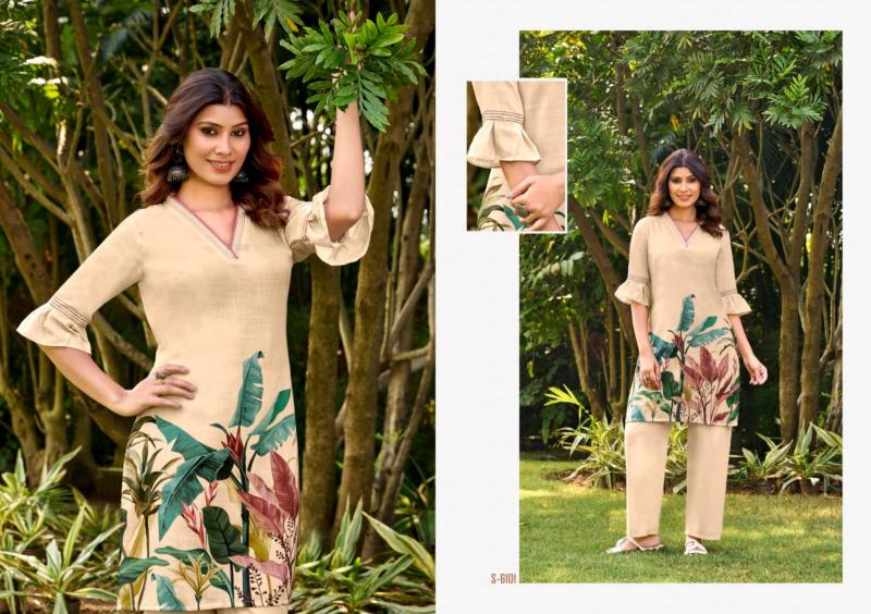 Sabella Heetika catalog cotton co ord set 