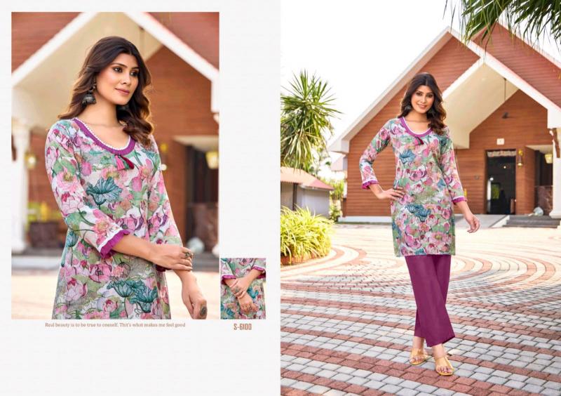 Sabella Heetika catalog cotton co ord set 