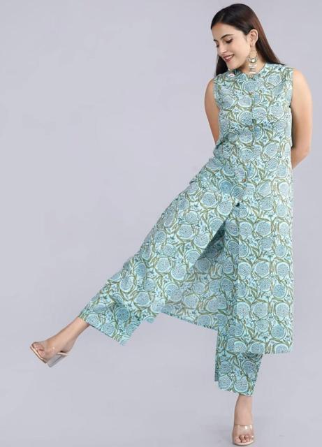Sabella Kaira Catalog pink kurti india
