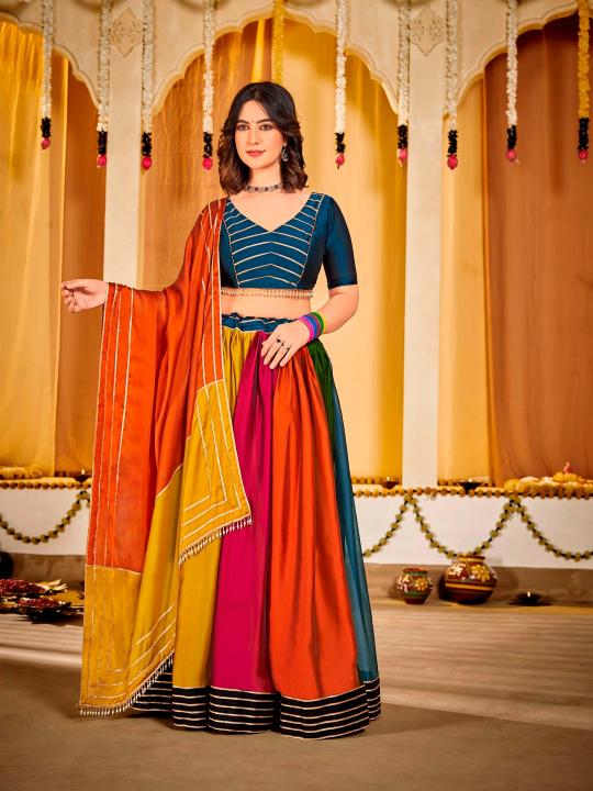 Sabella Rangoli silk catalog wholesale online shopping lehenga