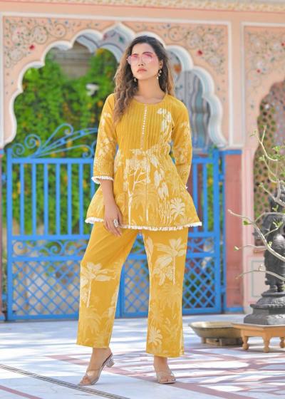 Sabella Tanyaa P 156 catalog modest co ord set for women