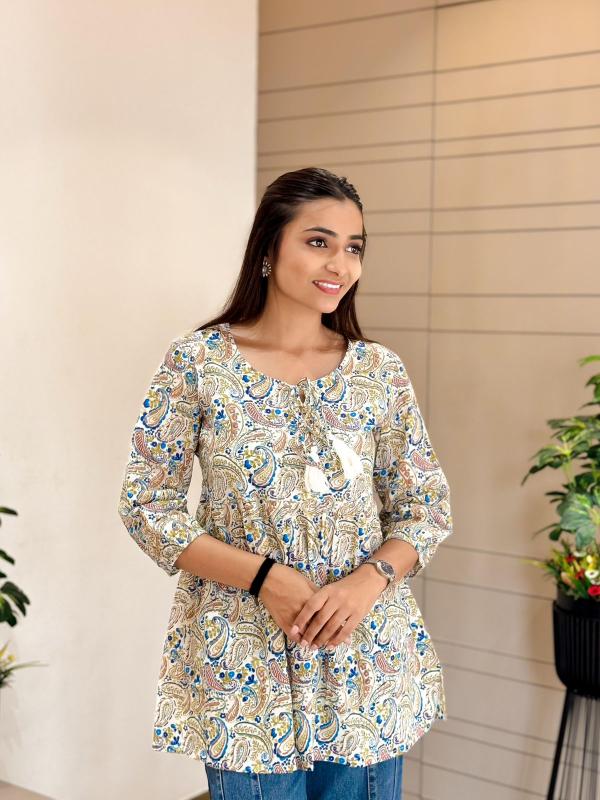 Sabella Tanyaa P 195 catalog top 10 kurties manufacturers in india