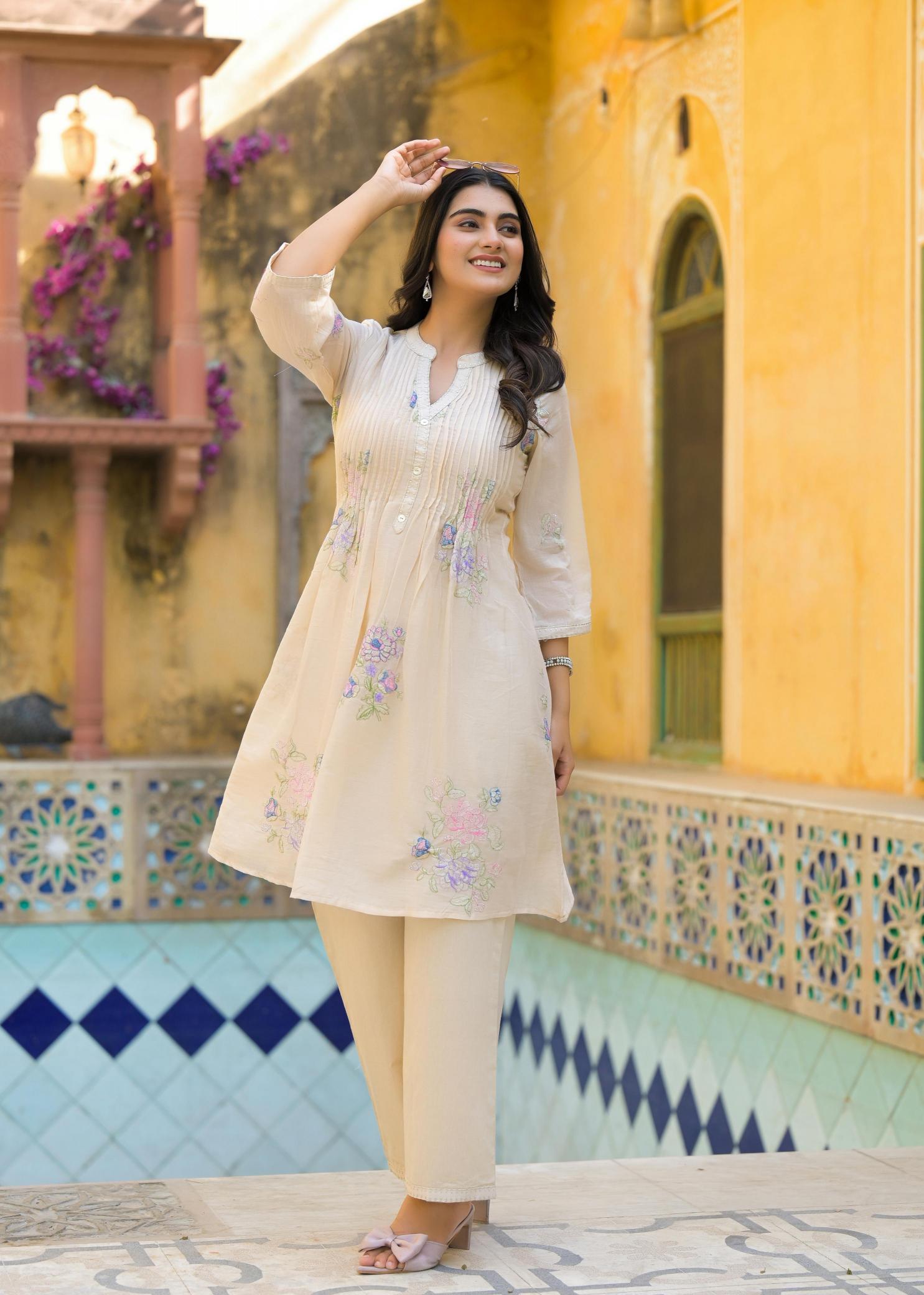 Sabella Tanyaa P 208 catalog Mul Cotton co ord set