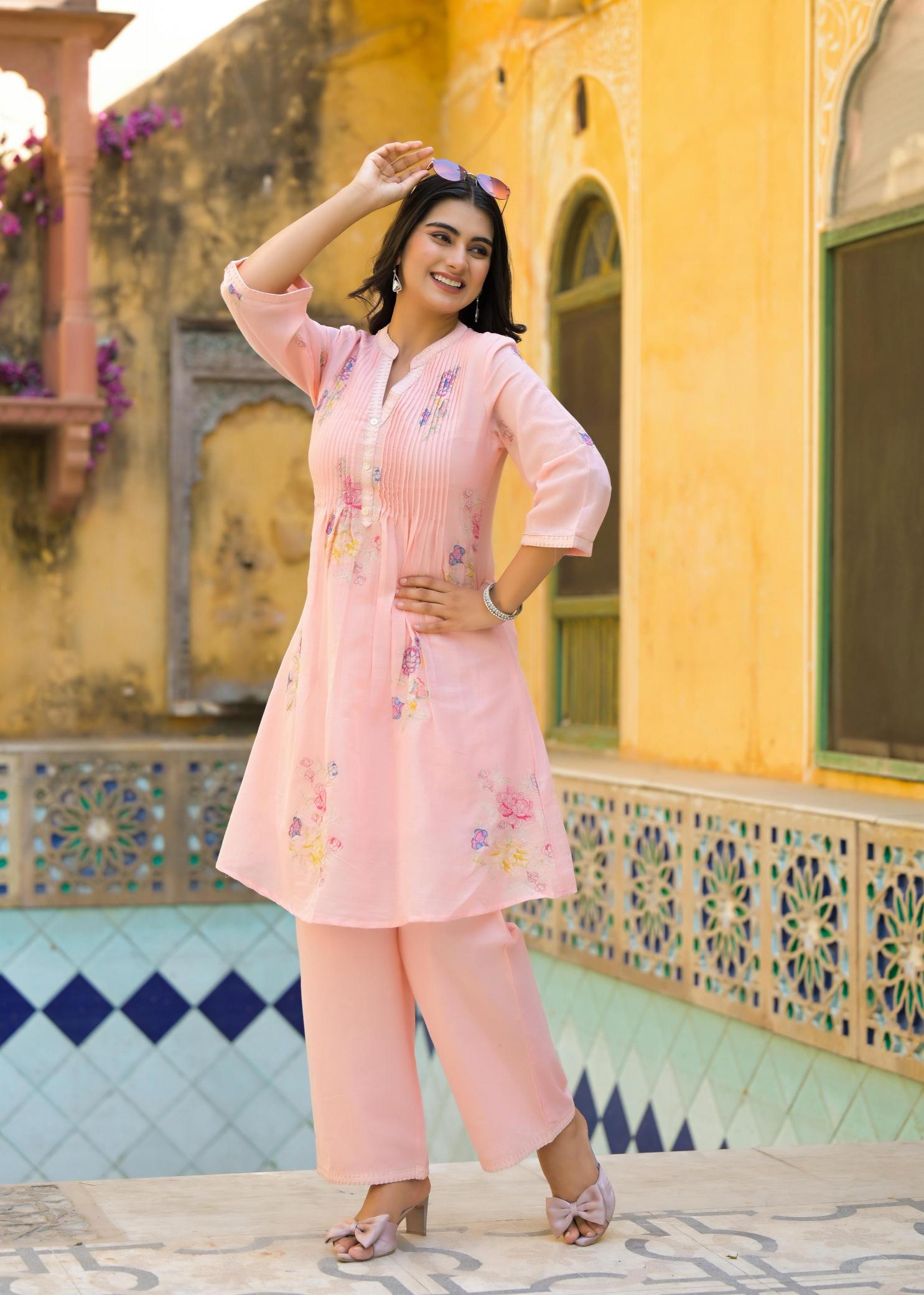 Sabella Tanyaa P 208 catalog Mul Cotton co ord set