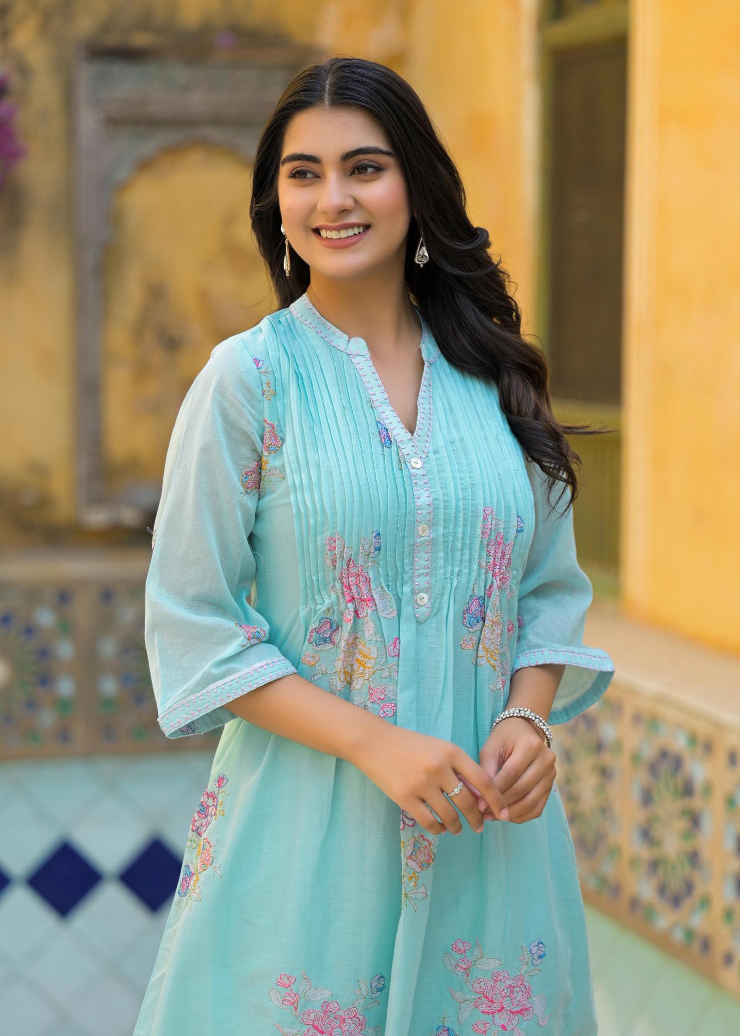 Sabella Tanyaa P 208 catalog Mul Cotton co ord set