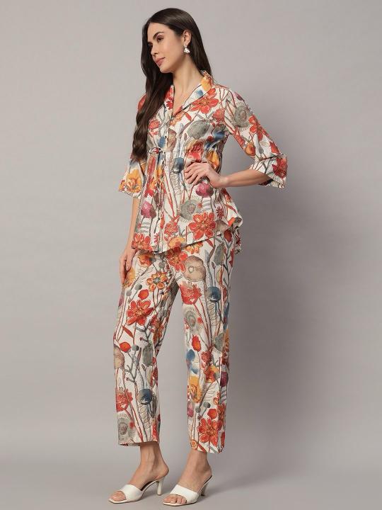 Sabella Tanyaa P 209 catalog Premium Mul Chanderi Hand Work co ord set