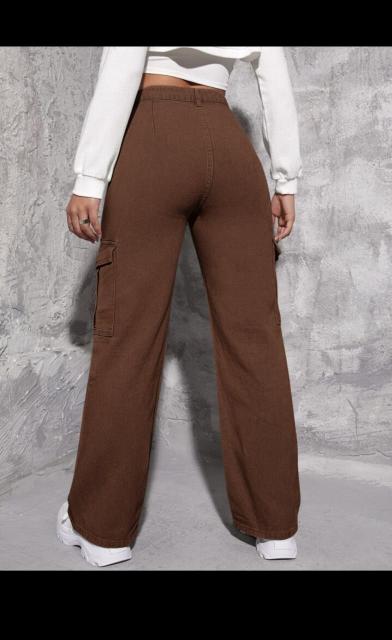Sabella Zoei Denim Brown 1 catalog Casual Wear Ladies Jeans