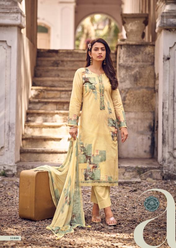 Sadhana Fashion Arnisa catalog ladies dress material manufacturers in surat
