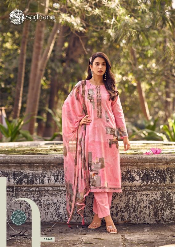 Sadhana Fashion Arnisa catalog ladies dress material manufacturers in surat
