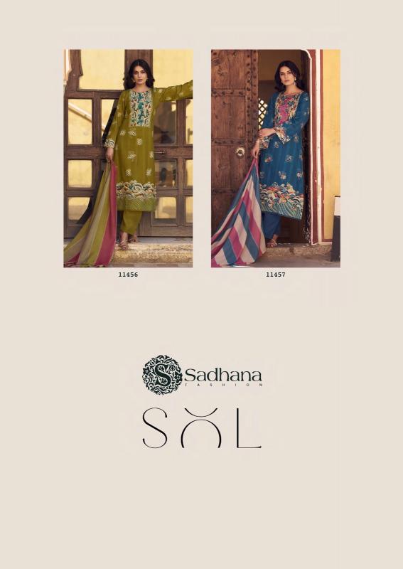 Sadhana Fashion Sol catalog wholesale dealers in salwar kameez surat