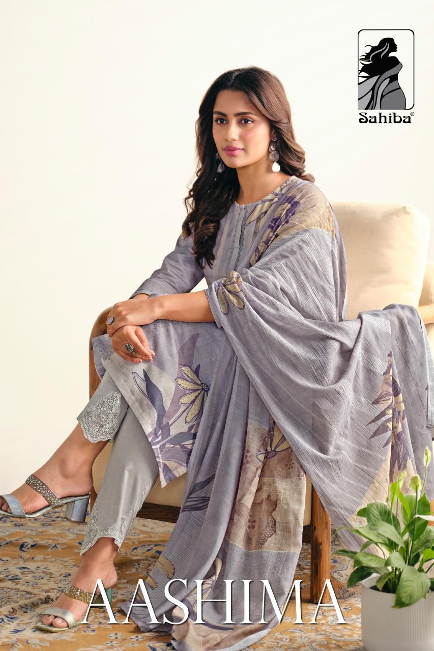 Sahiba Aashima catalog designer salwar kameez wholesalers india 