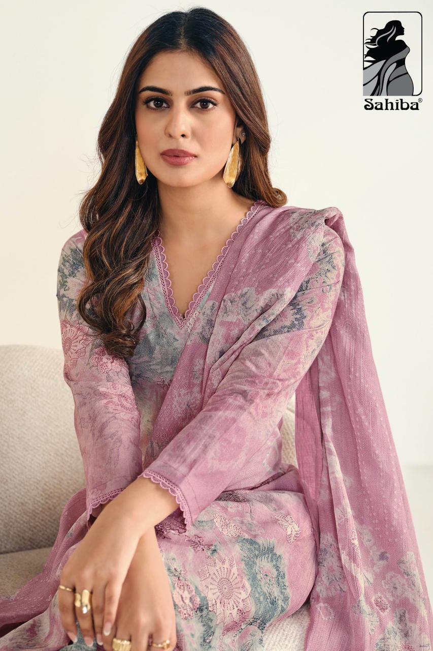 Sahiba Samina catalog wholesale banarsi salwar kameez
