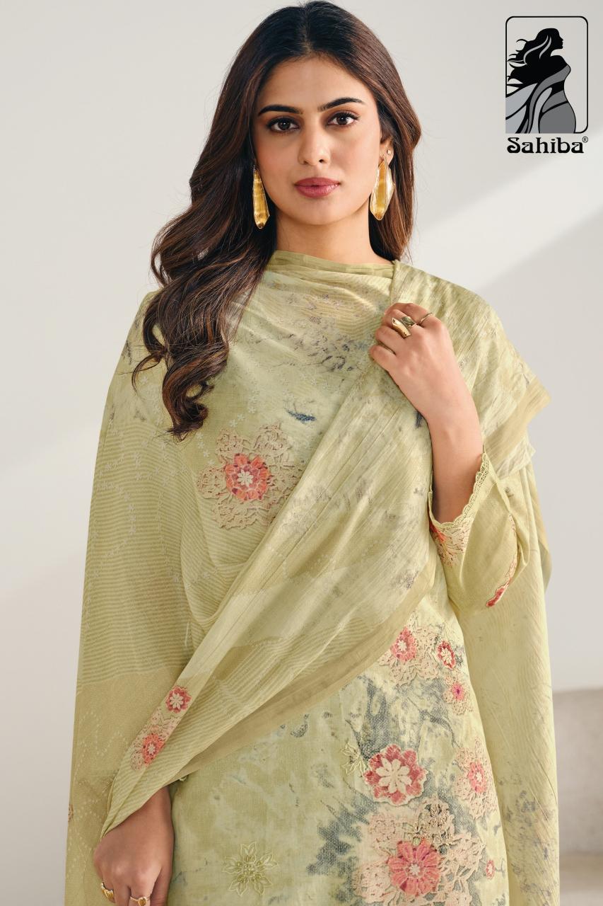 Sahiba Samina catalog wholesale banarsi salwar kameez