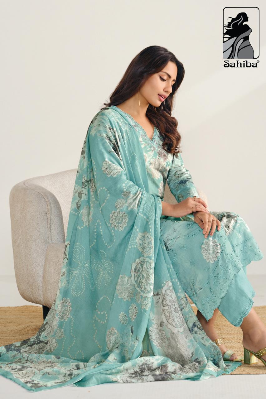 Sahiba Samina catalog wholesale banarsi salwar kameez