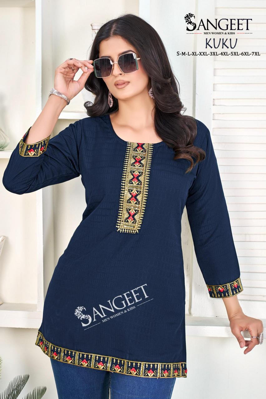 Sangeet Kuku Catalog kurtis online shopping india
