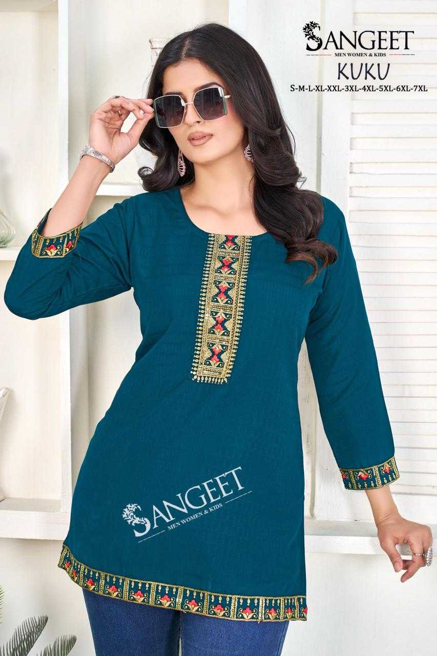 Sangeet Kuku Catalog kurtis online shopping india