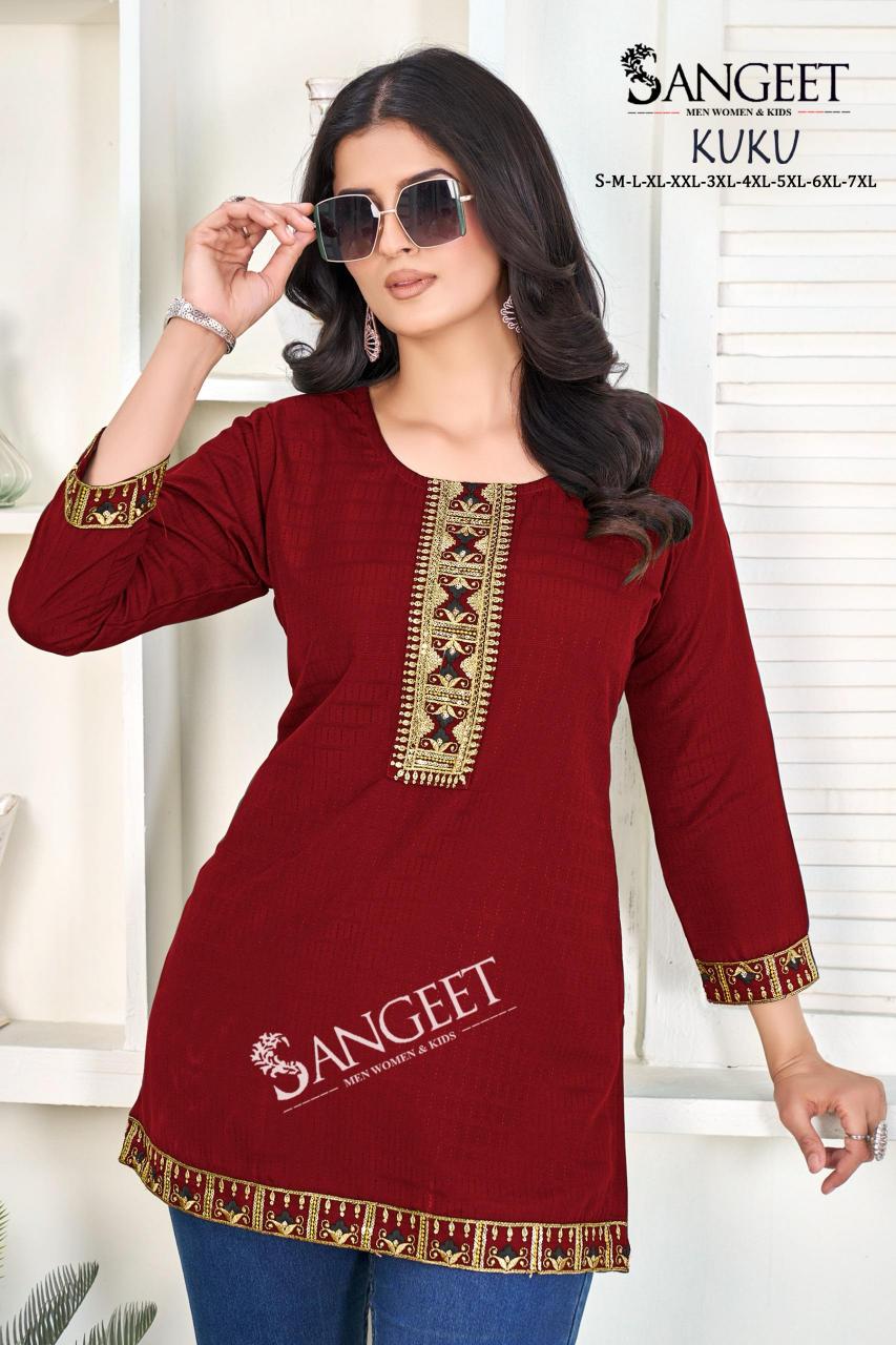 Sangeet Kuku Catalog kurtis online shopping india