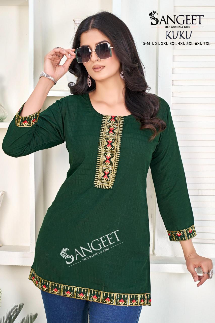 Sangeet Kuku Catalog kurtis online shopping india