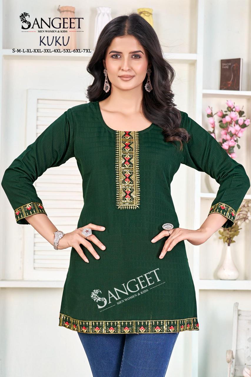 Sangeet Kuku Catalog kurtis online shopping india