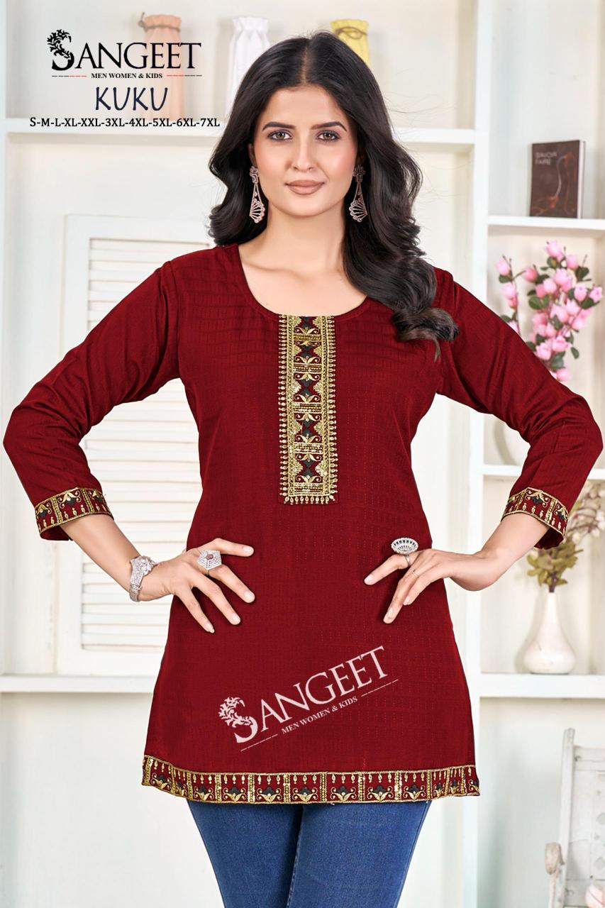 Sangeet Kuku Catalog kurtis online shopping india