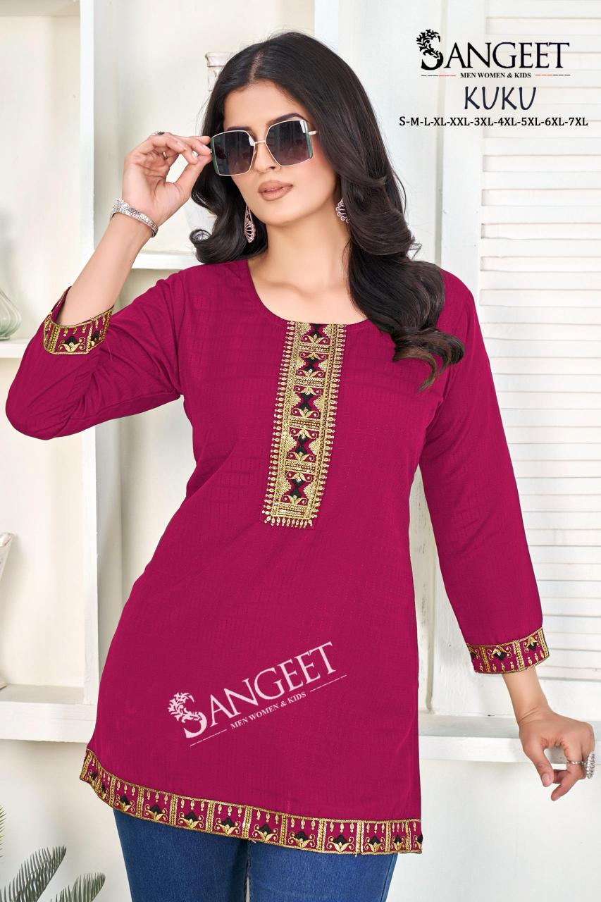 Sangeet Kuku Catalog kurtis online shopping india