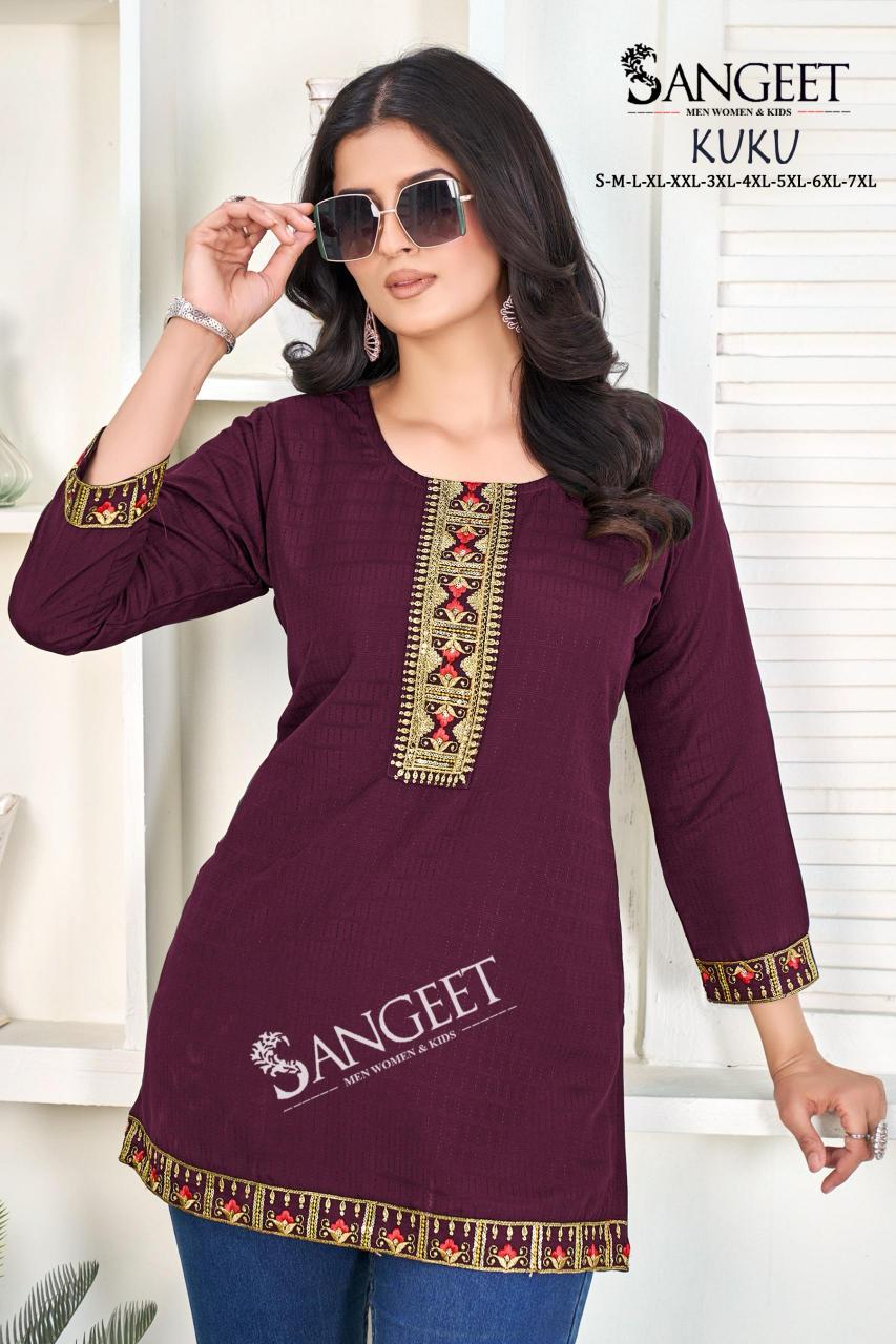 Sangeet Kuku Catalog kurtis online shopping india