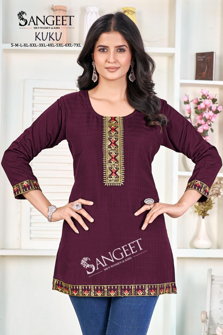 Sangeet Kuku Catalog kurtis online shopping india