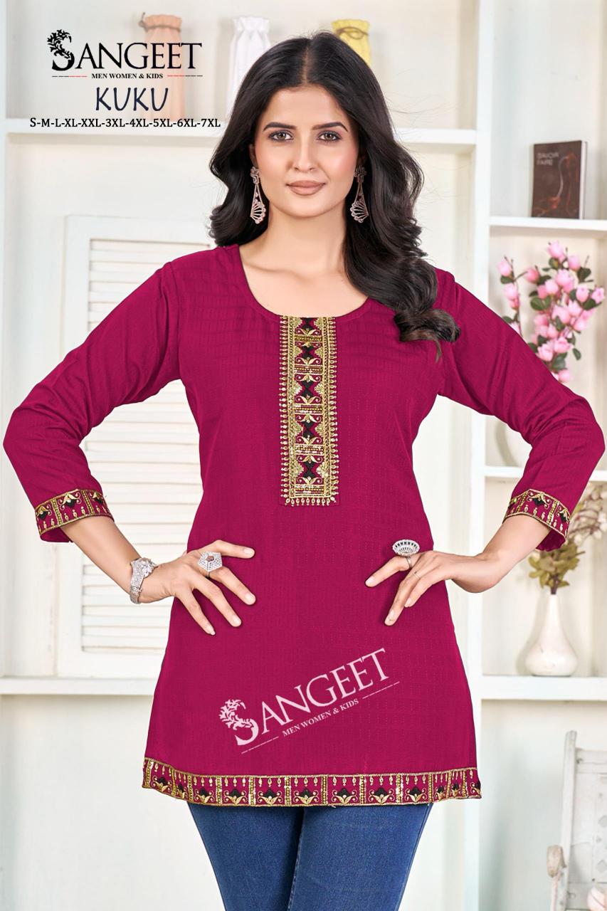 Sangeet Kuku Catalog kurtis online shopping india