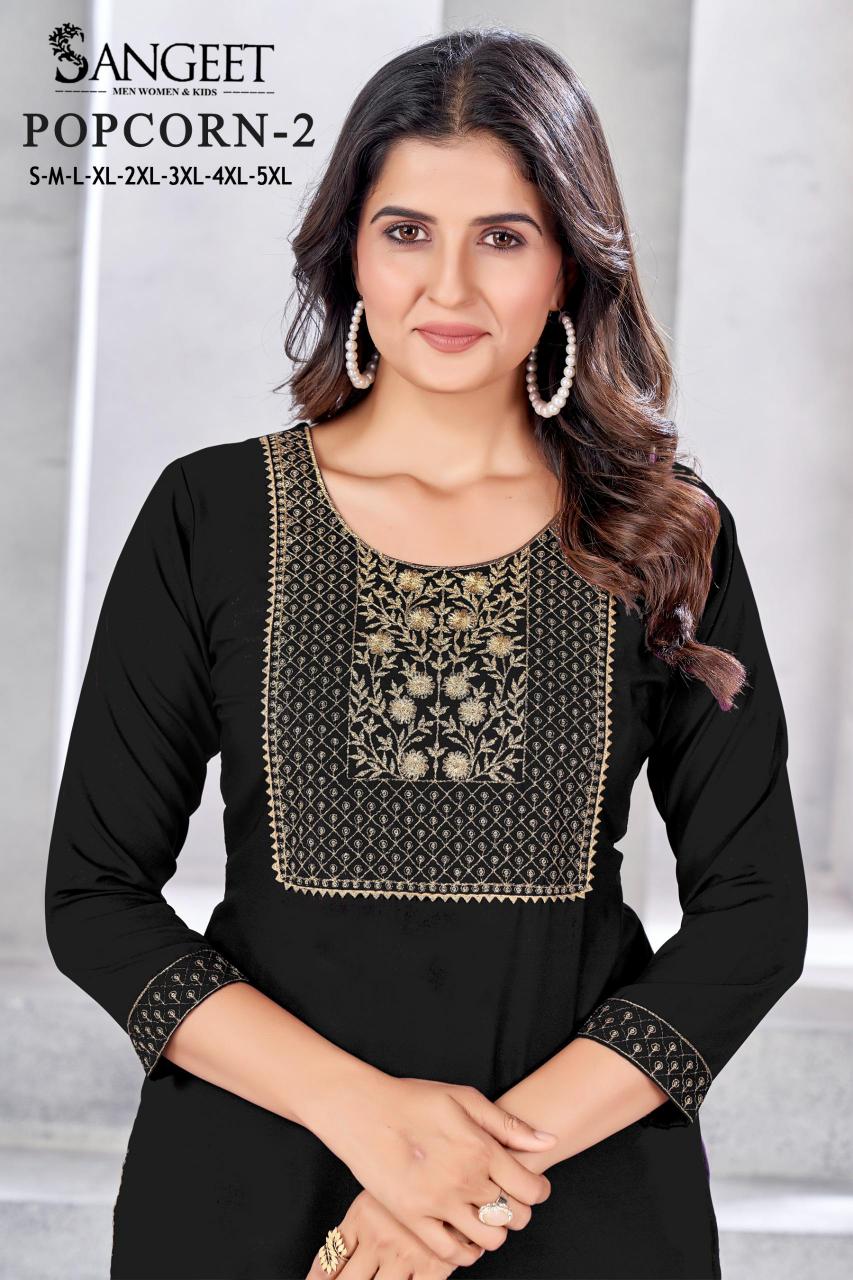 Sangeet Popcorn 2 Nx catalog best designer kurtis in india