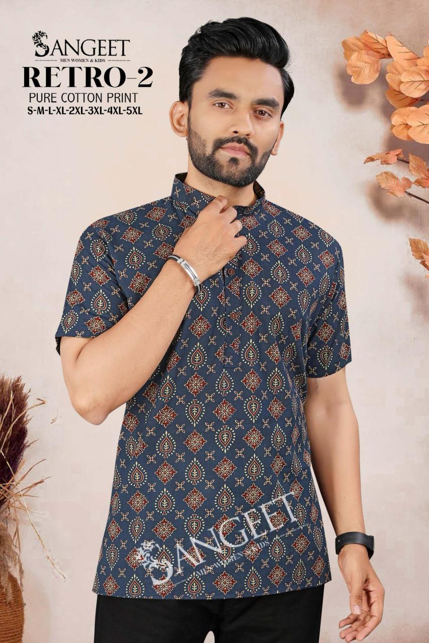 Sangeet Retro vol 2 Catalog Cotton Mens Shirt 