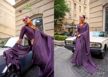 Sanskar Society catalog chiffon saree surat