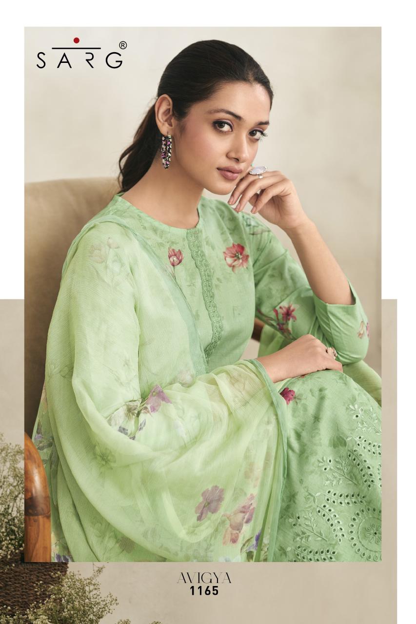Sarg Avigya catalog unstitched salwar kameez wholesalers in kolkata