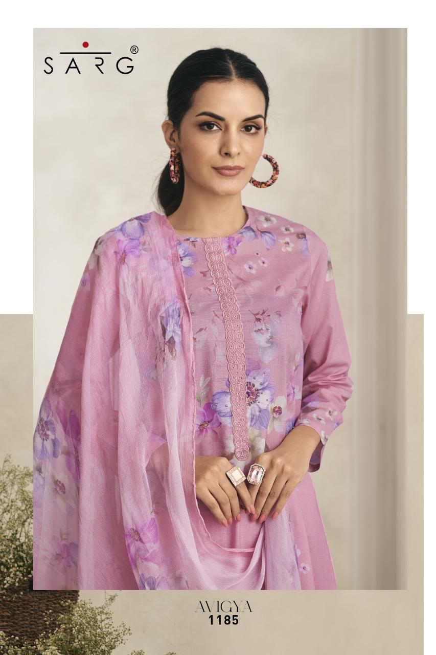 Sarg Avigya catalog unstitched salwar kameez wholesalers in kolkata