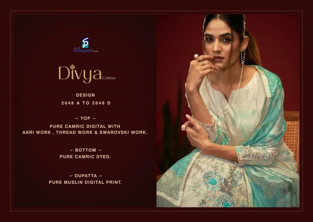 Sargam Divya Cotton catalog wholesale dress material online shopping in india