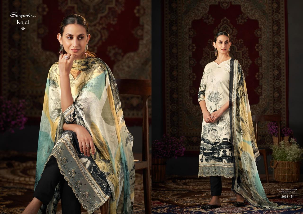 Sargam Kajal Catalog best dress materials in surat 