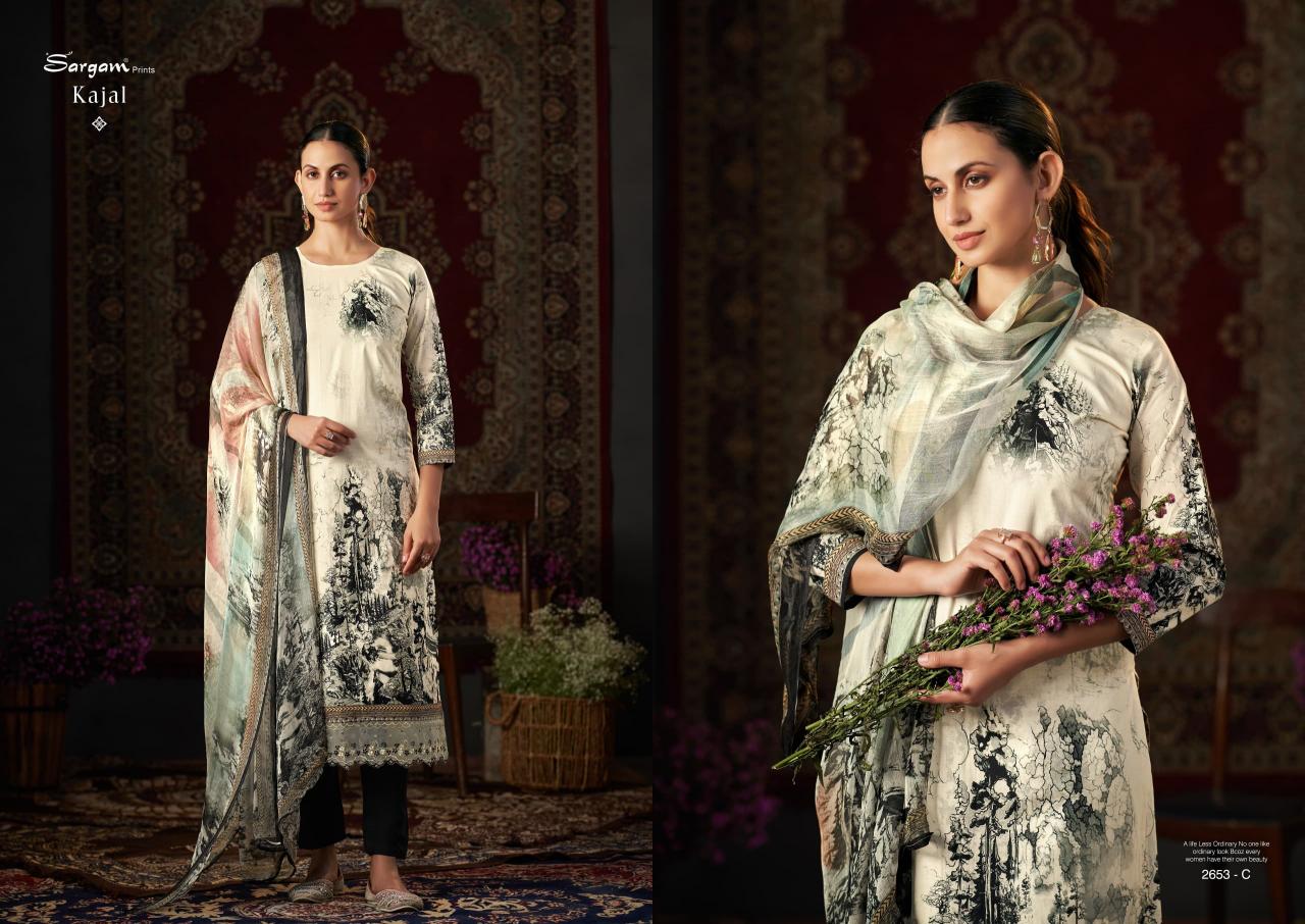 Sargam Kajal Catalog best dress materials in surat 