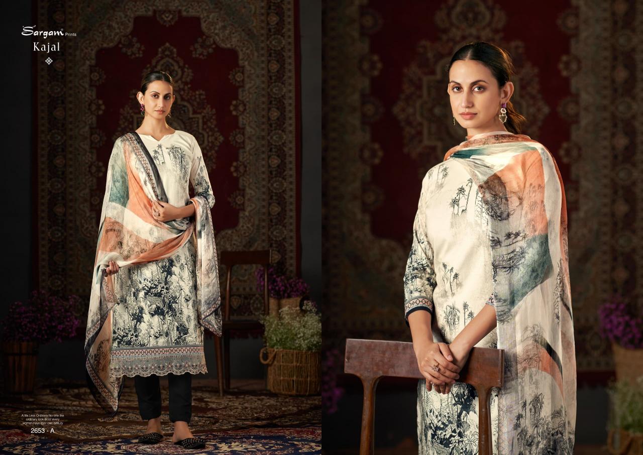 Sargam Kajal Catalog best dress materials in surat 