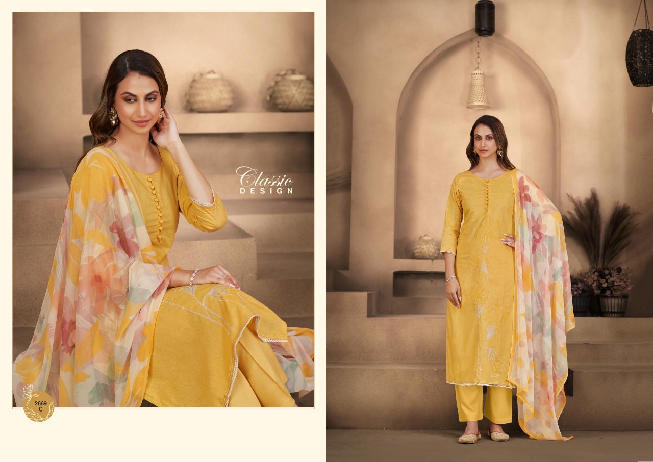 Sargam Liyana catalog famous dress material shop in surat