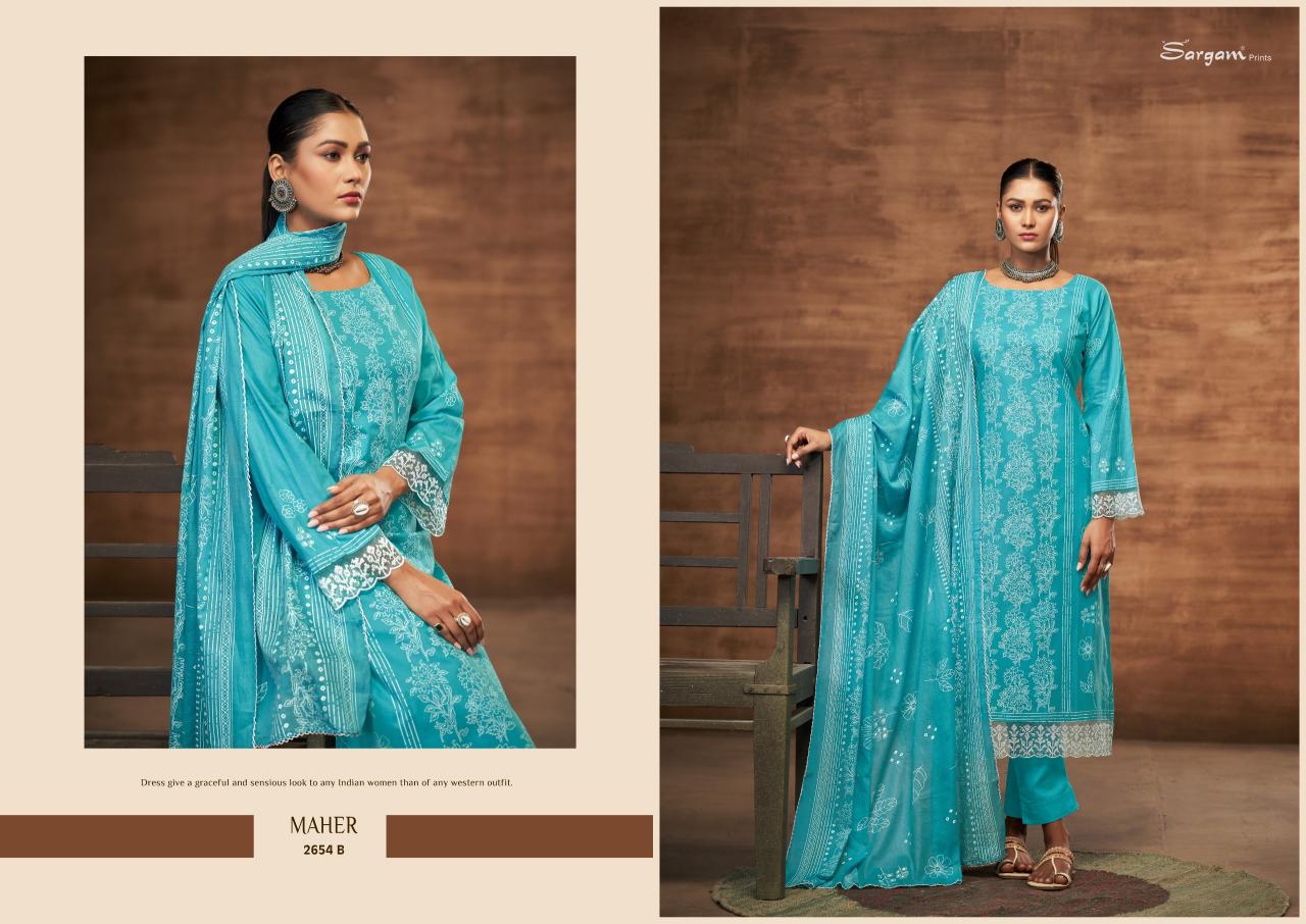 Sargam Maher Catalog surat dress material wholesale shop