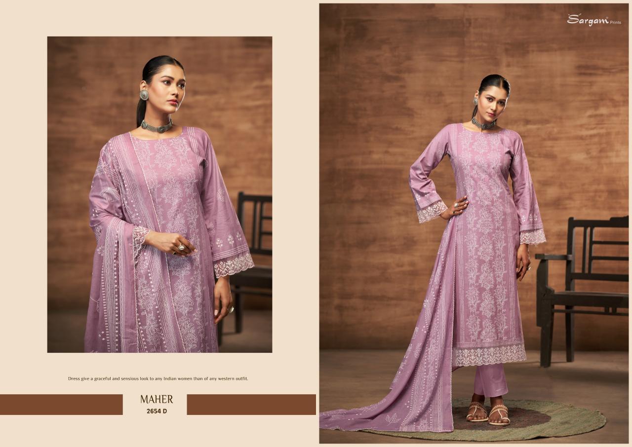 Sargam Maher Catalog surat dress material wholesale shop