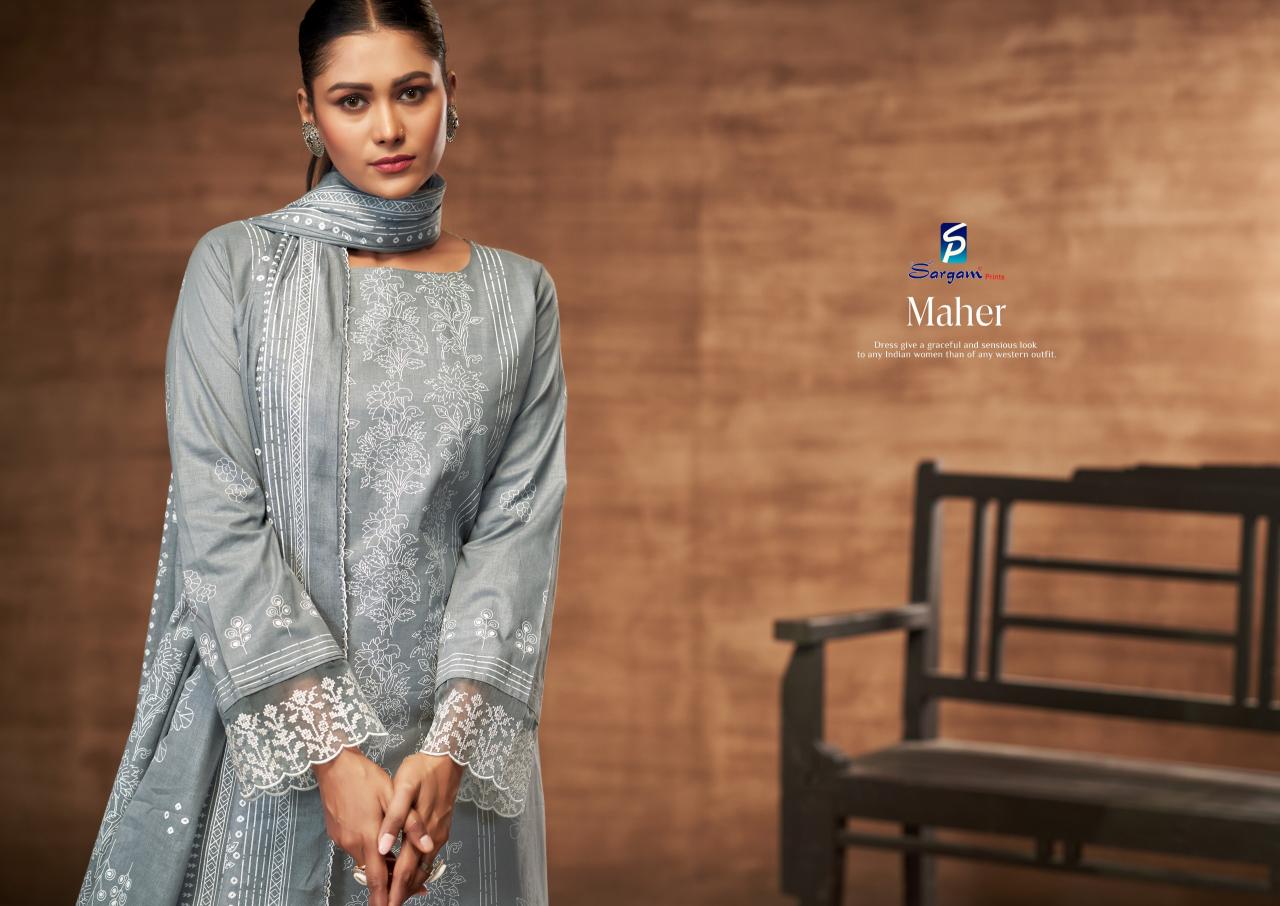 Sargam Maher Catalog surat dress material wholesale shop