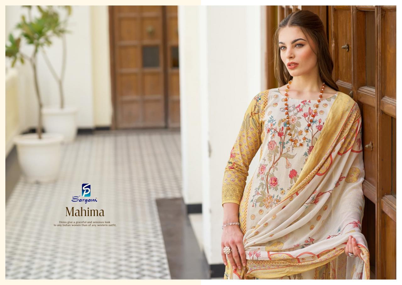 Sargam Mahima catalog ethnic dress material wholesale 